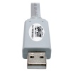 Tripp Lite 1.83M USB-A to RJ45 Cisco Serial Rollover Cable - Silver Image