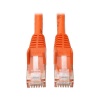 Tripp Lite 10FT RJ45 Male Cat6 Gigabit Snagless Molded Patch Cable - Orange