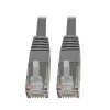 Tripp Lite 20FT RJ45 Male to RJ45 Male Premium Cat6 Gigabit Molded Patch Cable - Grey