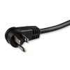 StarTech 15FT Right-Angle NEMA 5-15P to C13 Power Cable - Black Image