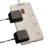 Tripp Lite Protect It 8FT 1440 Joules 8 Outlet Home Computer Surge Protector Image