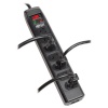 Tripp Lite 6FT 7 Outlet 1440 Joule Surge Protector - Black Image
