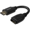StarTech 0.5FT HDMI Male to HDMI Female Cable - Black Image