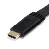 StarTech 10FT Flat High Speed HDMI Male to HDMI Male Cable - Black Image