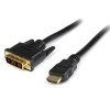 StarTech 10FT HDMI Male to DVI-D Male Adapter Cable - Black Image