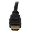 StarTech 1FT High Speed HDMI Male to HDMI Male Double Shielded Cable - Black Image