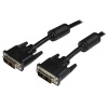 StarTech 10FT DVI-D Male to DVI-D Male Single Link Cable - Black Image