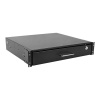 Tripp Lite 2U Locking Rackmount Open Frame Rack Storage Drawer - Black