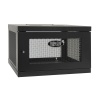 Tripp Lite 19-Inch 6U Wall Mount Rack Enclosure Cabinet - Black