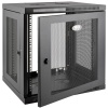Tripp Lite 19-Inch 12U Low Profile Wall Mountable Rack Enclosure Server Cabinet - Black Image