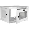 Tripp Lite 19 Inch 6U Wall Mountable Rack Enclosure Server Cabinet - White Image