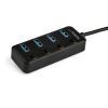 StarTech 4 Port USB C Hub - 4 x USB A with Individual On Off Switches Image