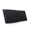 Logitech K270 RF Wireless Keyboard - Black Image