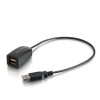C2G 2-Port USB2.0 Type A Hub - Black Image