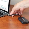 StarTech 4-Port USB Type-A with USB Type C Hub - Black Image