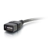 C2G 0.5FT USB Type-A Male to USB Type-A Female Extension Cable - Black Image