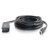 C2G 16.4FT USB Type-A Male to USB Type-A Female Active Extension Cable - Black Image