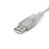 StarTech 6FT USB Type-A Male to USB Type-B Male Cable - Transparent Image