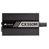 Corsair CX550M 550 Watt 20+4 Pin ATX Power Supply - Black Image