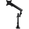 StarTech Pole Mount Full Motion Desk Clamp Grommet Single Monitor Arm - Up To 34-Inch Screen Image