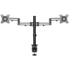 StarTech C-Clamp Desk Mount Articulating Dual Monitor Arm - Up To 32-Inch Display Image