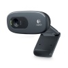 Logitech C270 USB2.0 1280 x 720 Pixels Webcam - Black Image