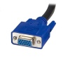 StarTech 6FT USB Type B VGA Male To USB Type A VGA Female KVM Cable Image