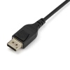 StarTech 6.5FT DisplayPort Male to DisplayPort Male Cable - Black Image
