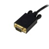StarTech 10FT DisplayPort Male to VGA Male Adapter Cable - Black Image