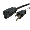 StarTech 6FT 14 AWG NEMA 5-15R Male To NEMA 5-15P Female Power Extension Cable - Black Image