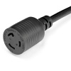 StarTech 1FT NEMA-L5-20R To NEMA-5-20P Power Adapter Cable - Black Image