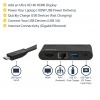 StarTech Portable USB-C Dock with 4K HDMI Multiport Adapter - Black Image