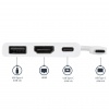 StarTech USB Type-C to HDMI Adapter - White Image