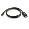 C2G 10FT Mini DisplayPort Male to HDMI Male Adapter Cable -  Black Image