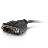 C2G HDMI Male To DVI-D Female Adapter - Black Image