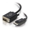 C2G 6FT DisplayPort Male to VGA Male Active Adapter Cable - Black Image