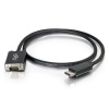 C2G 6FT DisplayPort Male to VGA Male Active Adapter Cable - Black Image