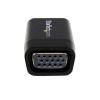 StarTech 1.8IN HDMI Male to HD-15 VGA Female Compact Adapter Converter - Black Image