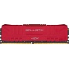 16GB Crucial Ballistix 2666MHz PC4-21300 CL16 1.2V DDR4 Dual Memory Kit (2 x 8GB) - Red Image
