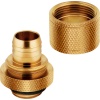 Corsair Hydro X Series XF Compression 13/10 Hardware Cooling Accessory Fitting - Gold, 4-Pack Image