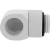 Corsair Hydro X Series 90° Hardware Cooling Accessory Fitting - White, 2-Pack Image