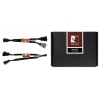 Noctua 4-pin PWM Computer Power Cable - 2 Pack - Black Image