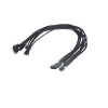 1.47FT Akasa Flexa FP5 4-pin Molex Fan Splitter Cable Adapter Image