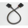 1FT Akasa Molex 4-Pin to Molex 4-Pin Internal Power Cable - Black Image