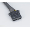 1FT Akasa Molex 4-Pin to Molex 4-Pin Internal Power Cable - Black Image