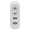 Tripp Lite 4-Port Compact USB Wall Charger - White Image