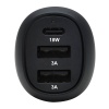 Tripp Lite USB Type C 3-Port Car Charger - Black Image