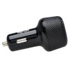 Tripp Lite 2 Port USB Type C and USB Type A Car Charger - Black Image