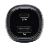 Tripp Lite Dual-Port USB Type C To USB Type A Car Charger - Black Image