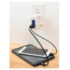 Tripp Lite Dual Port USB Tablet Phone Wall Travel Charger - White, Blue Image
